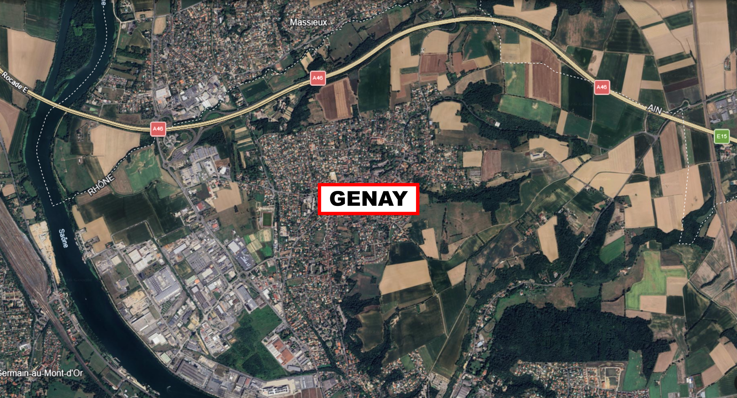 Genay, une commune « Rurbaine » : à la fois rurale et urbaine.