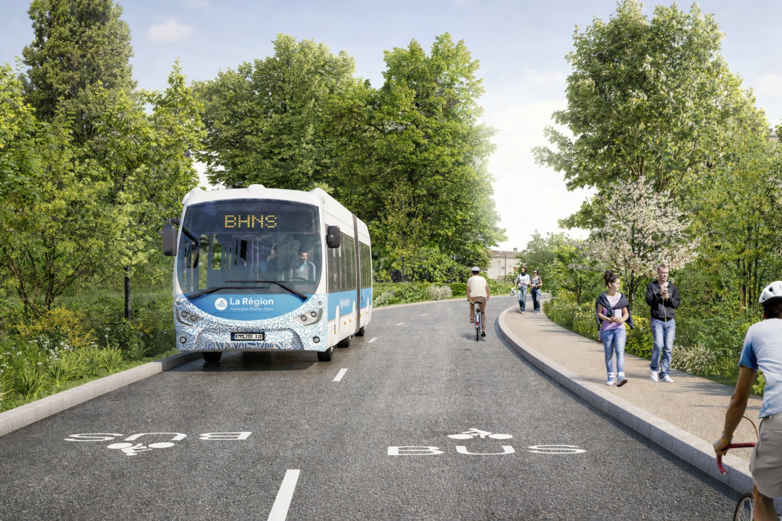 BHNS Trévoux–Lyon