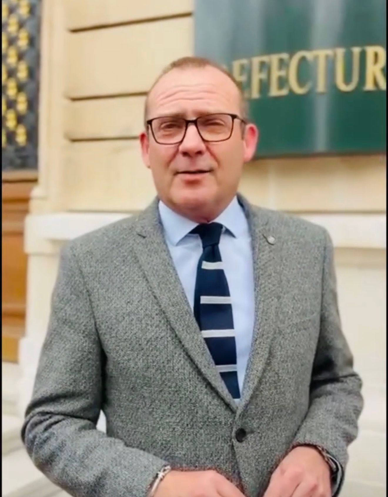 Lionel Mader remercie les électeurs et appelle à se mobiliser pour le second tour