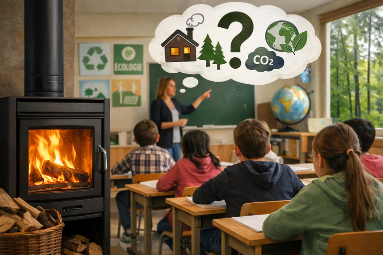 Image Chauffage au bois une énergie “écologique” qui interroge